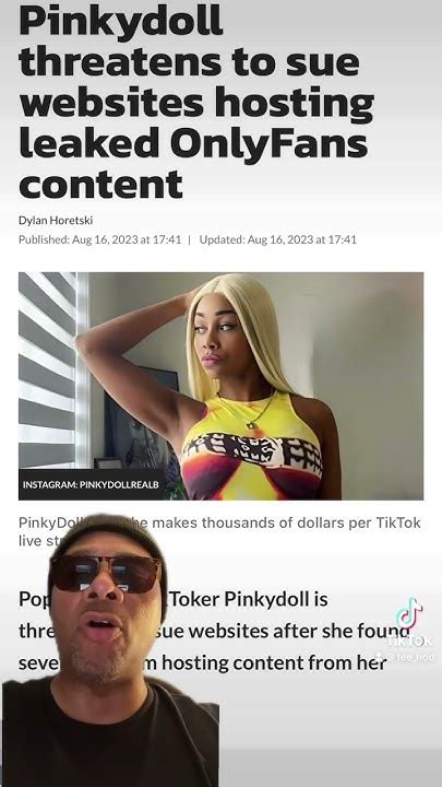 pinkydoll leaked of|Pinkydoll threatens to sue websites hosting leaked OnlyFans。